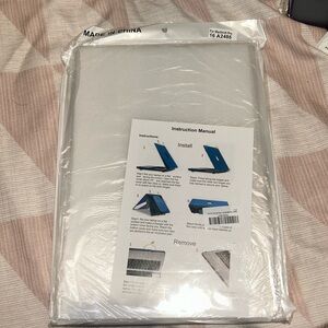 Clear Plastic MacBook Pro 16 A2485 2021 Case